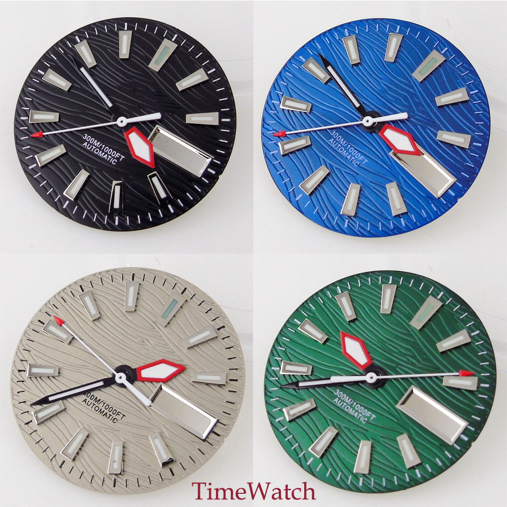 Luxury Watch Face - 29mm Saat Kadranı Yedek Parçaları, NH36/NH36A