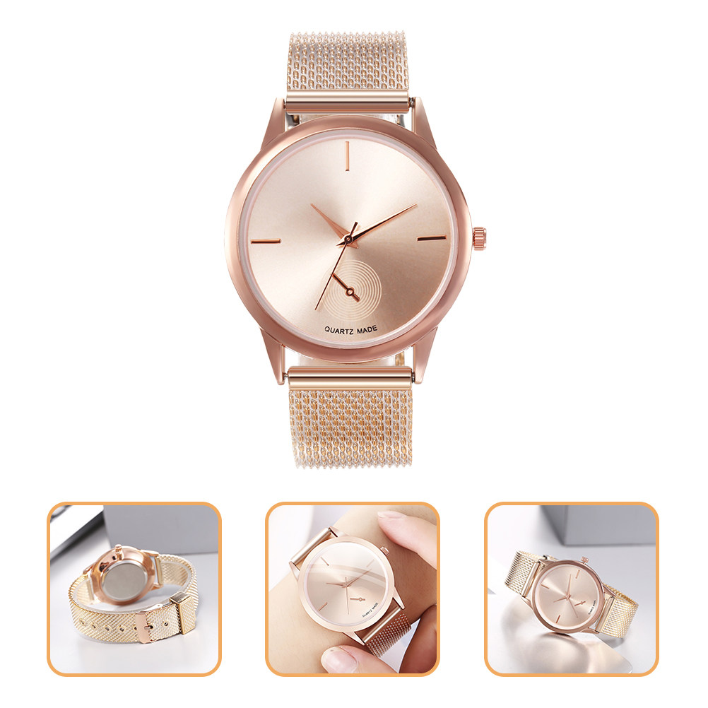 Luxury Watch Gift For Her - Kadın Moda Kuvars Saat Zarif Alaşım