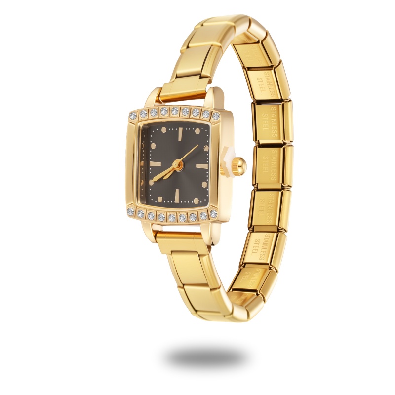 Luxury Watch Makes - Moda İzle Konektörü Paslanmaz Çelik Fit