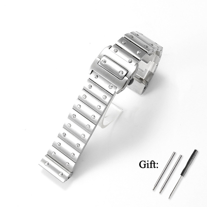 Luxury Watch Cartier - 23mm Yüksek Kaliteli Paslanmaz Çelik Saat