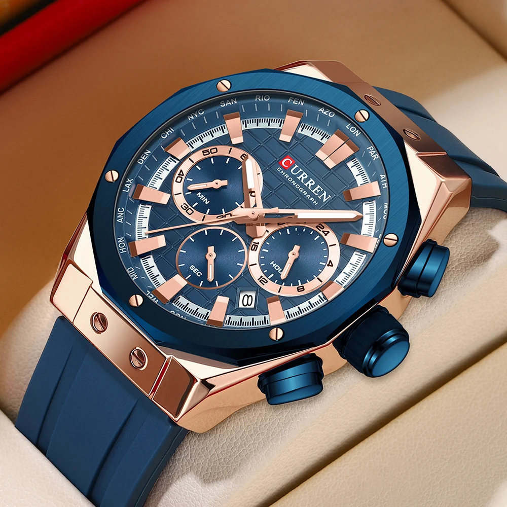 Luxury Watch Audemars Piguet - CURREN lüks marka yüksek kalite erkekler