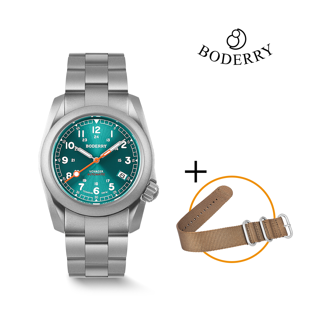 Field Watch Military - Boderry Field Saatleri Titanyum Otomatik Dalış
