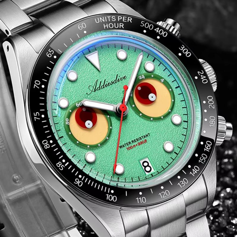 Luxury Watch Makes - ADDIESDIVE Kronograf Kuvars İzle Yüksek Kaliteli
