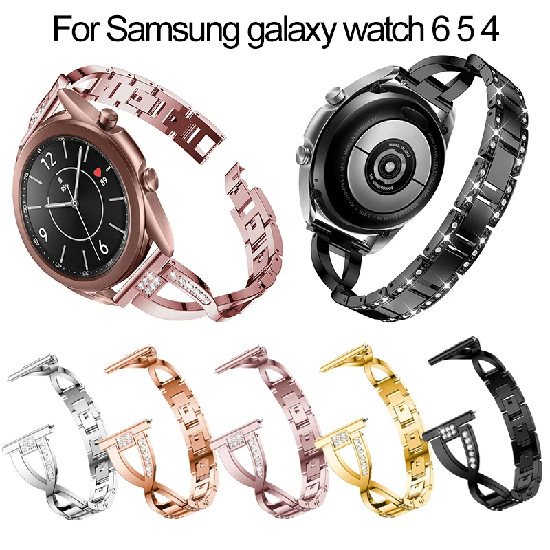 Luxury Watch Galaxy - Samsung galaxy için 20mm izle 3