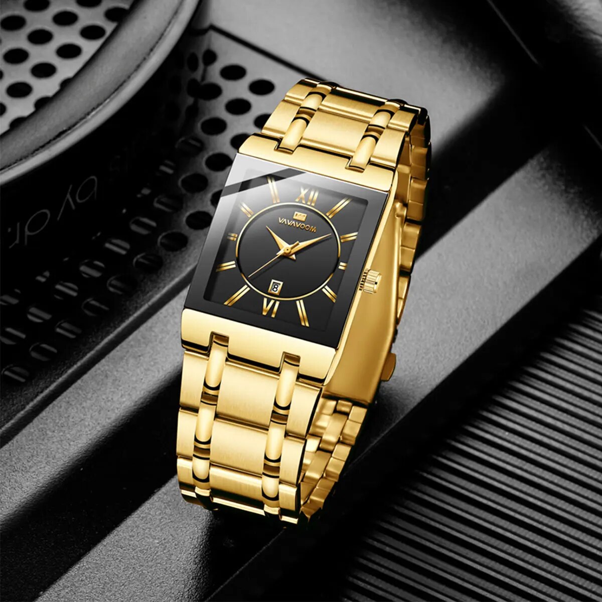 Luxury Watch All Black - Erkekler İş Izle Basit Tasarım Lüks