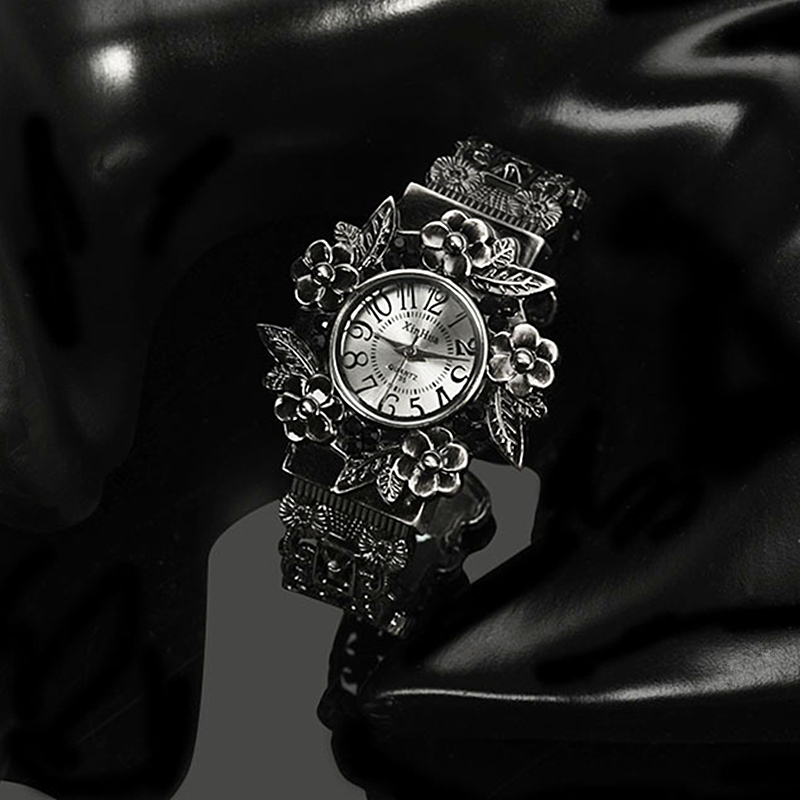 Siyah Vintage Kadın Izle Bilez - Luxury Watch All Black incelemesi ve fiyatı
