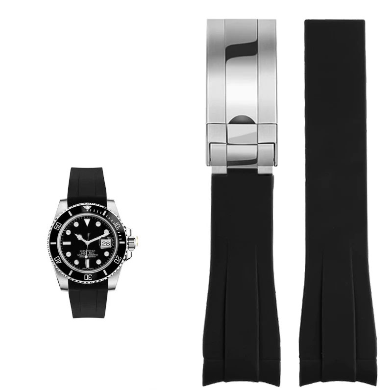 Rolex için 20mm Silikon Saat A - Luxury Watch Online incelemesi ve fiyatı