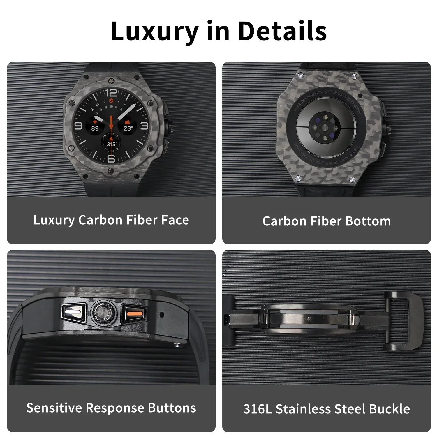 Lüks Modifikasyon Kiti Samsung - Luxury Watch Galaxy incelemesi ve fiyatı