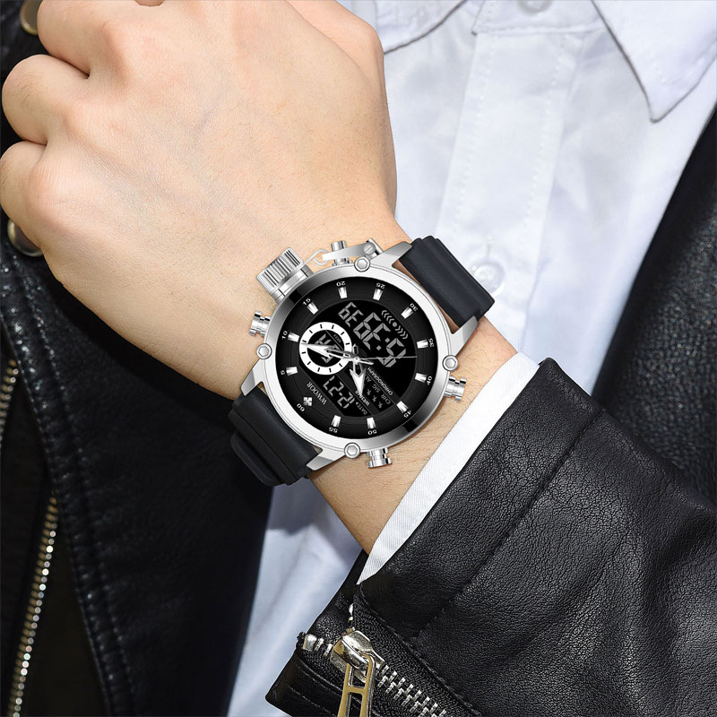 WWOOR lüks marka erkek spor sa - Luxury Watch All Black incelemesi ve fiyatı