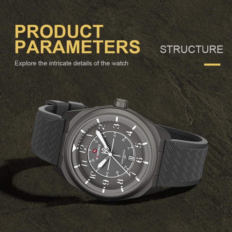 NAVIFORCE Erkekler Kuvars Takv - Field Watch Military incelemesi ve fiyatı
