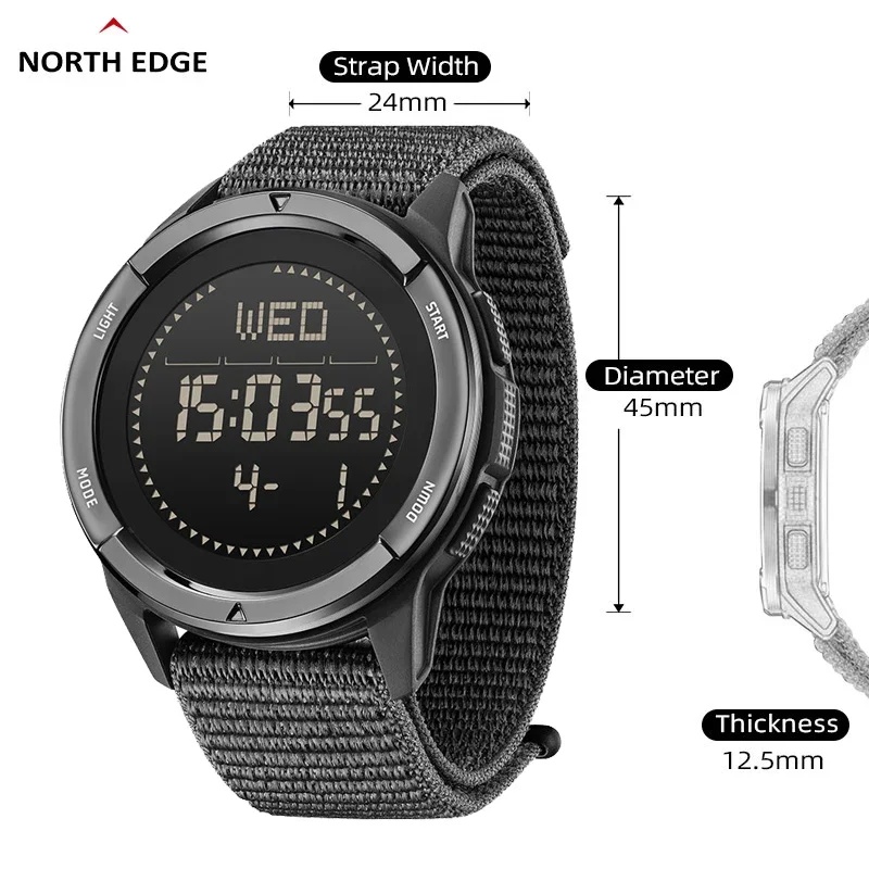 NEW NORTH EDGE Erkek Dijital S - Field Watch Military incelemesi ve fiyatı