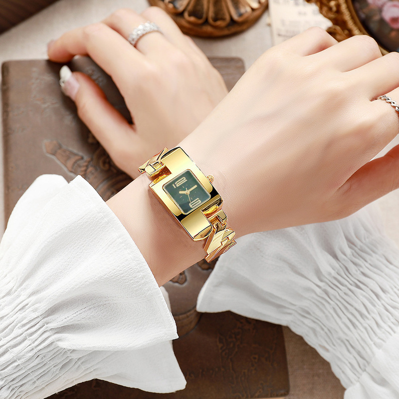 Kadın Kare Kuvars Saat Moda Bi - Luxury Watch For Girls incelemesi ve fiyatı