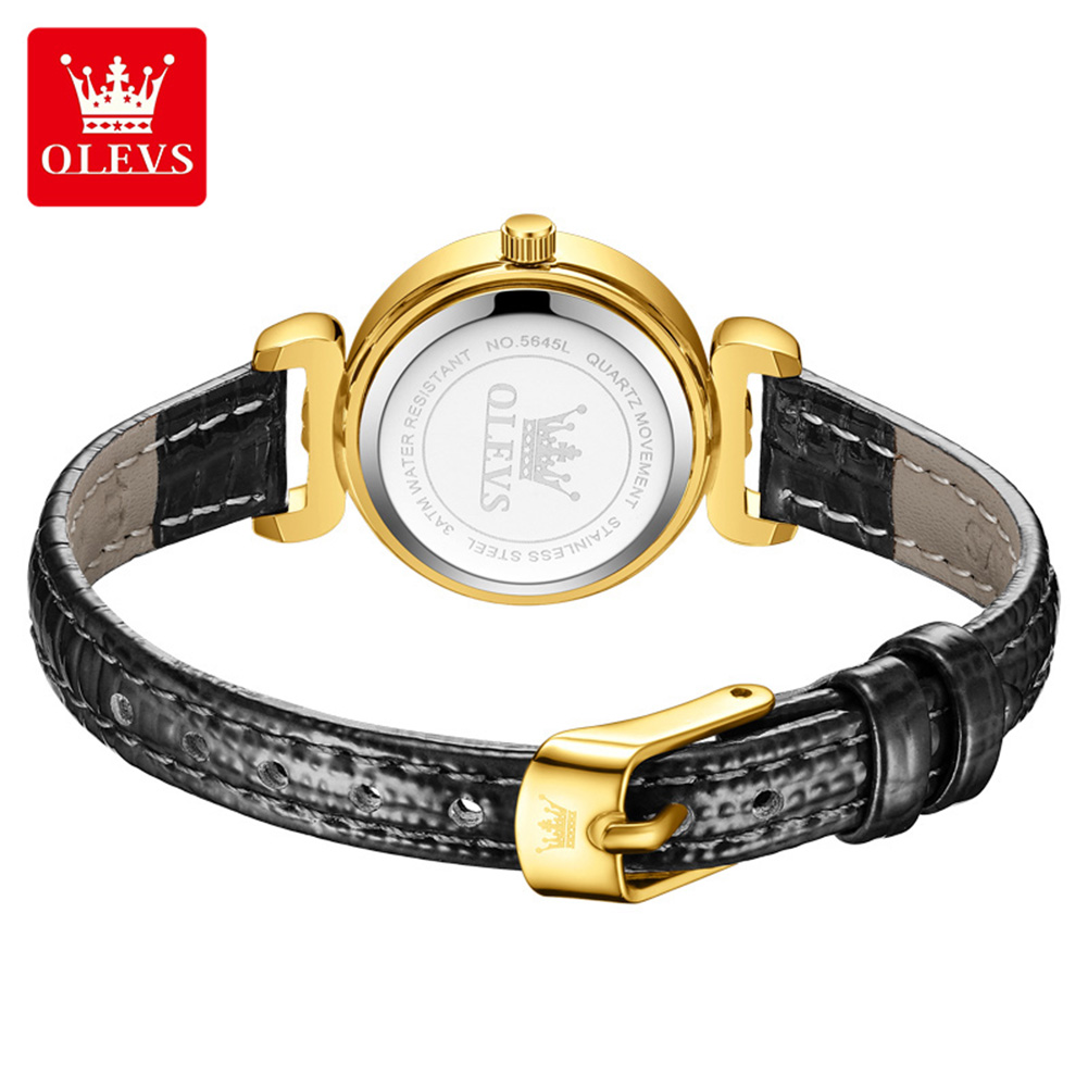 OLEVS 5645 Lüks Bayan Saati Mo - Luxury Watch All Black incelemesi ve fiyatı