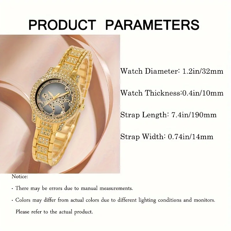 5 adet/set Kadın Saati Çita Le - Luxury Watch Gift For Her incelemesi ve fiyatı