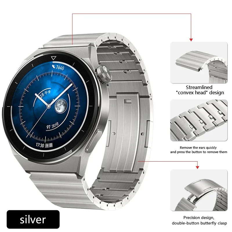 22mm Hızlı Fit Titanyum Metal  - Luxury Watch Galaxy incelemesi ve fiyatı