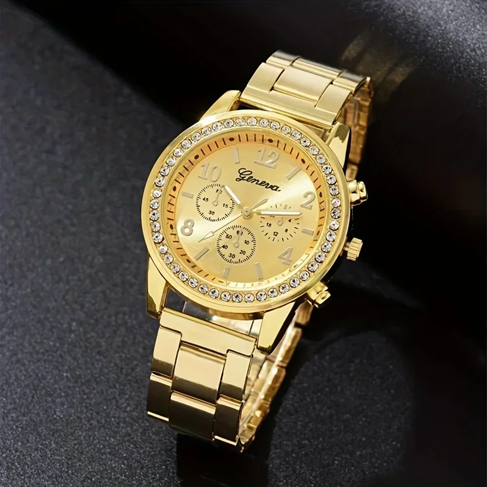 Lüks Yapay Elmaslı Kuvars Saat - Luxury Watch Gift For Her incelemesi ve fiyatı