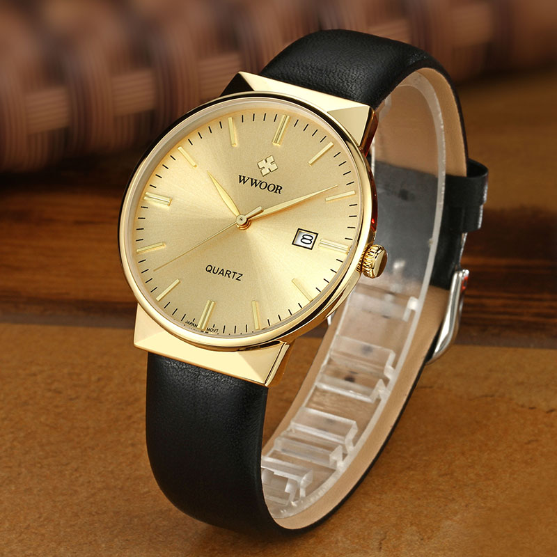 WWOOR erkek Saatler Üst Marka  - Luxury Watch All Black incelemesi ve fiyatı