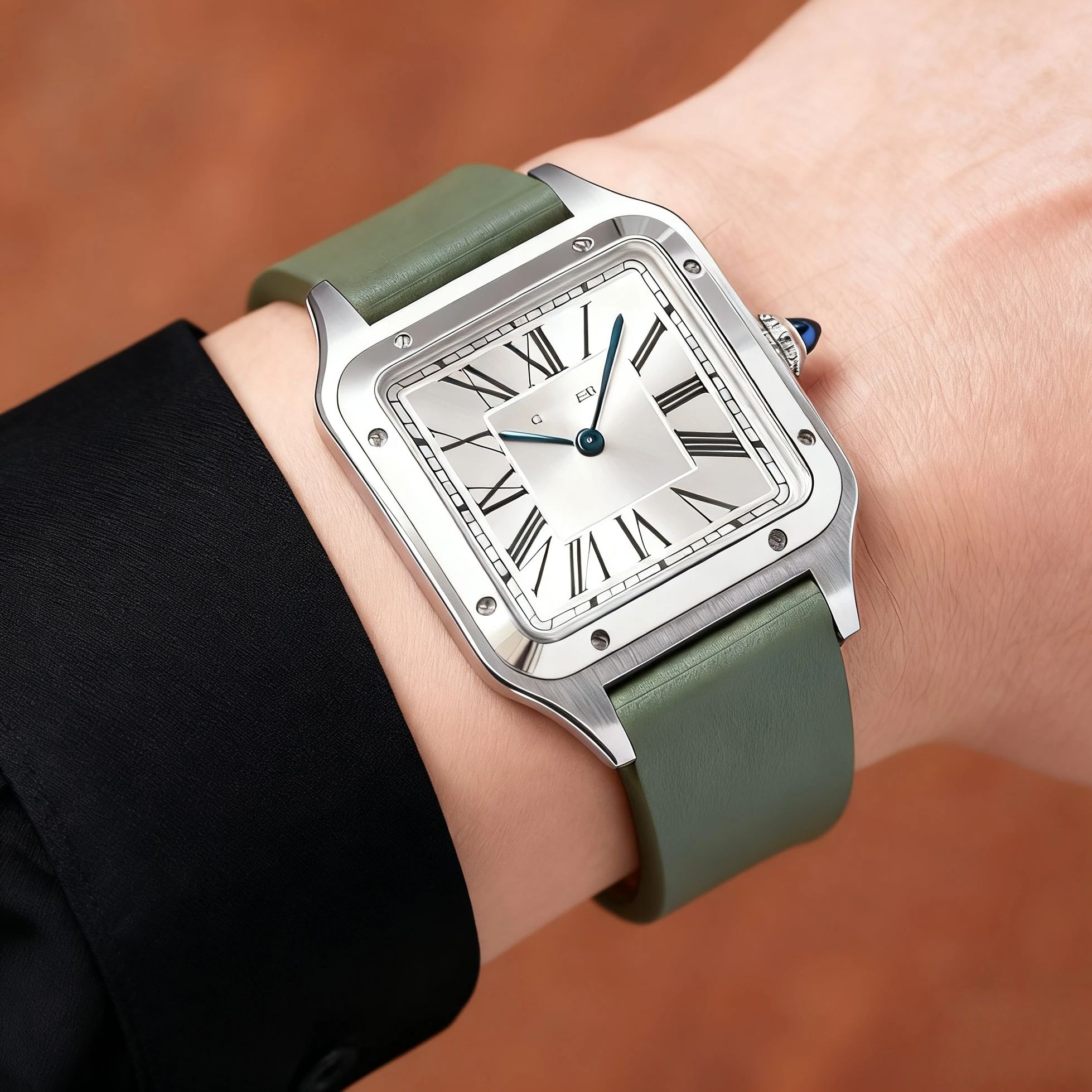 15.5mm 17.5mm Cartier Santos D - Luxury Watch Cartier incelemesi ve fiyatı