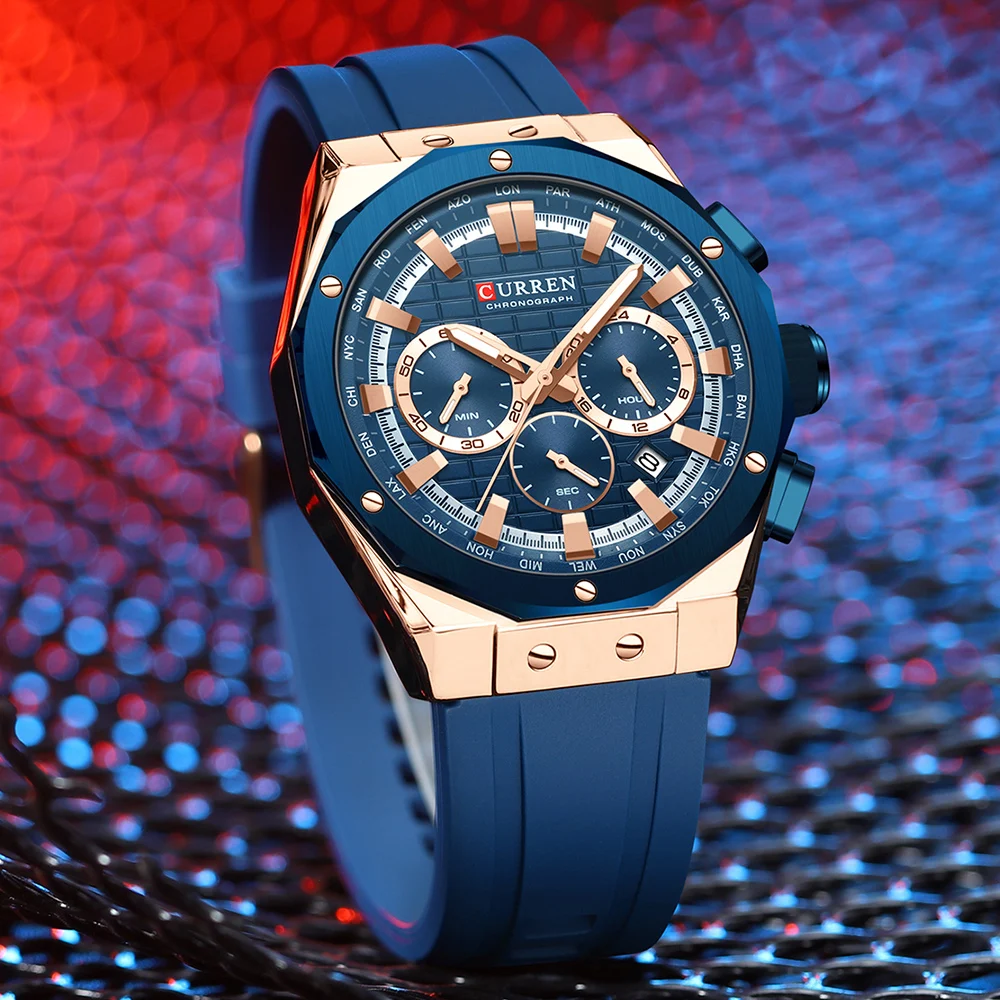 CURREN lüks marka yüksek kalit - Luxury Watch Audemars Piguet incelemesi ve fiyatı