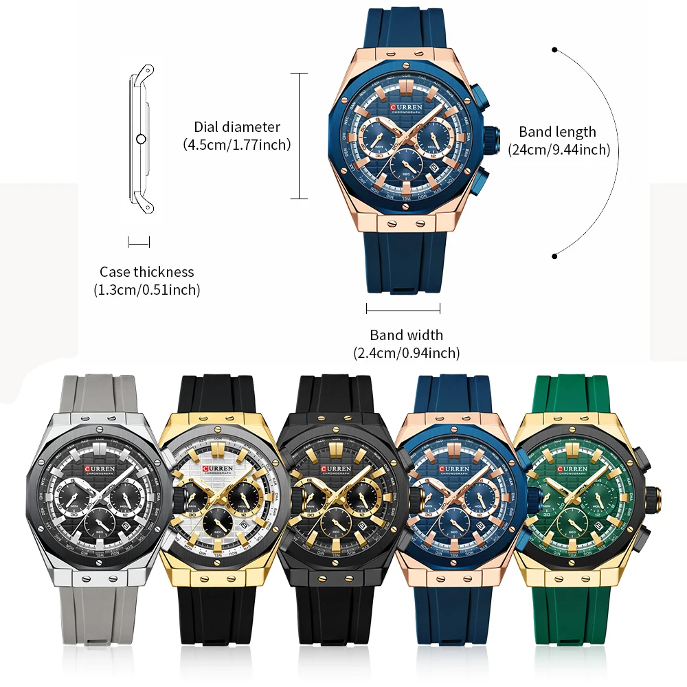 CURREN lüks marka yüksek kalit - Luxury Watch Audemars Piguet incelemesi ve fiyatı