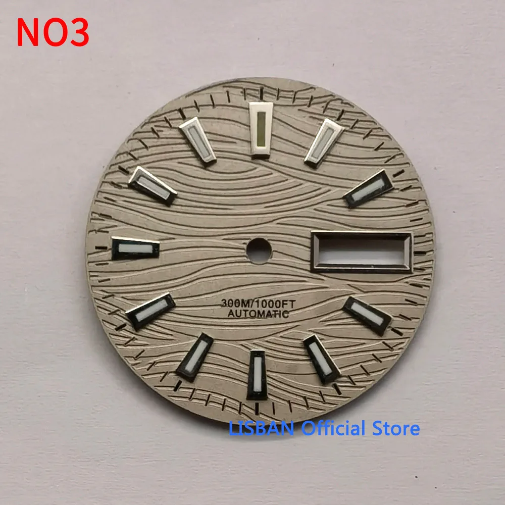 29mm Siyah Mavi Yeşil Gri Saat - Luxury Watch Face incelemesi ve fiyatı