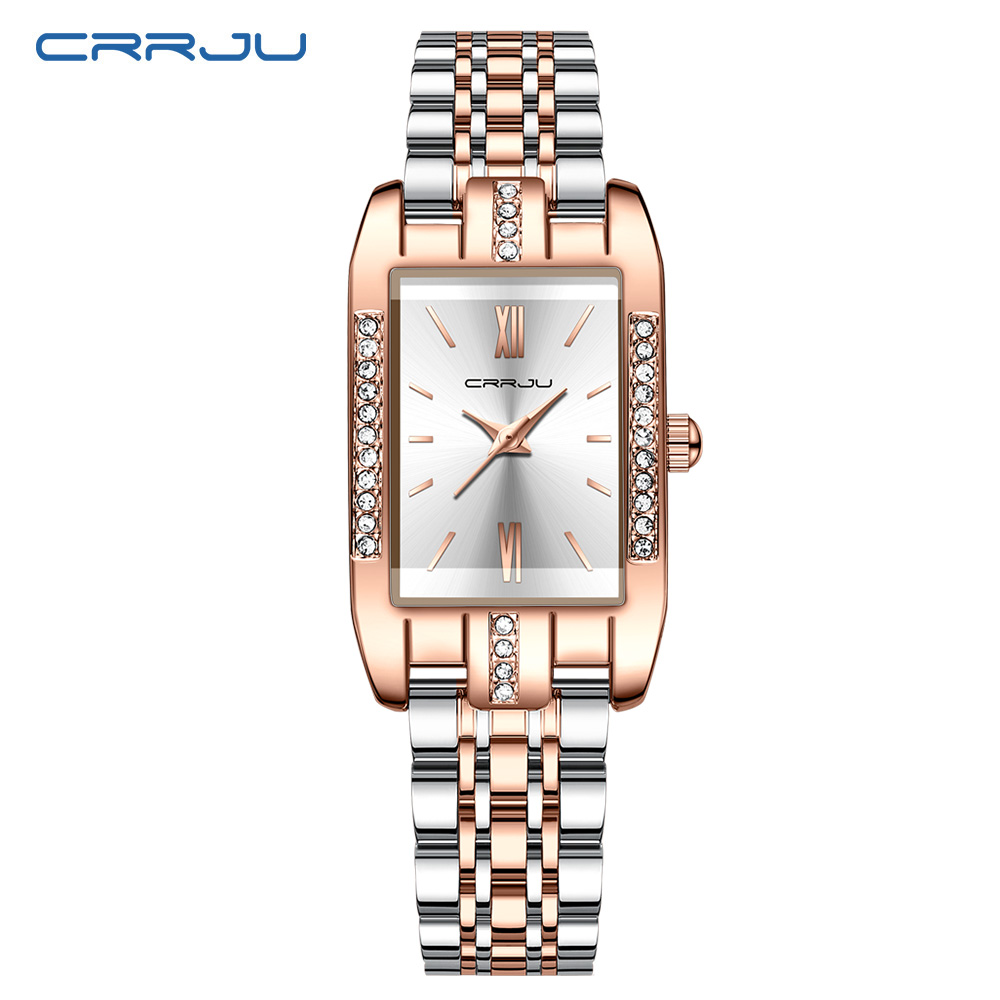 CRRJU Lüks Kare Izle Kadın Su  - Luxury Watch For Girls incelemesi ve fiyatı