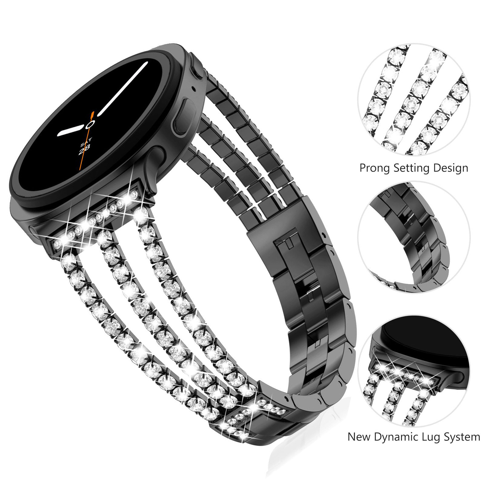 Elmas Kayış Samsung Galaxy İzl - Luxury Watch Galaxy incelemesi ve fiyatı