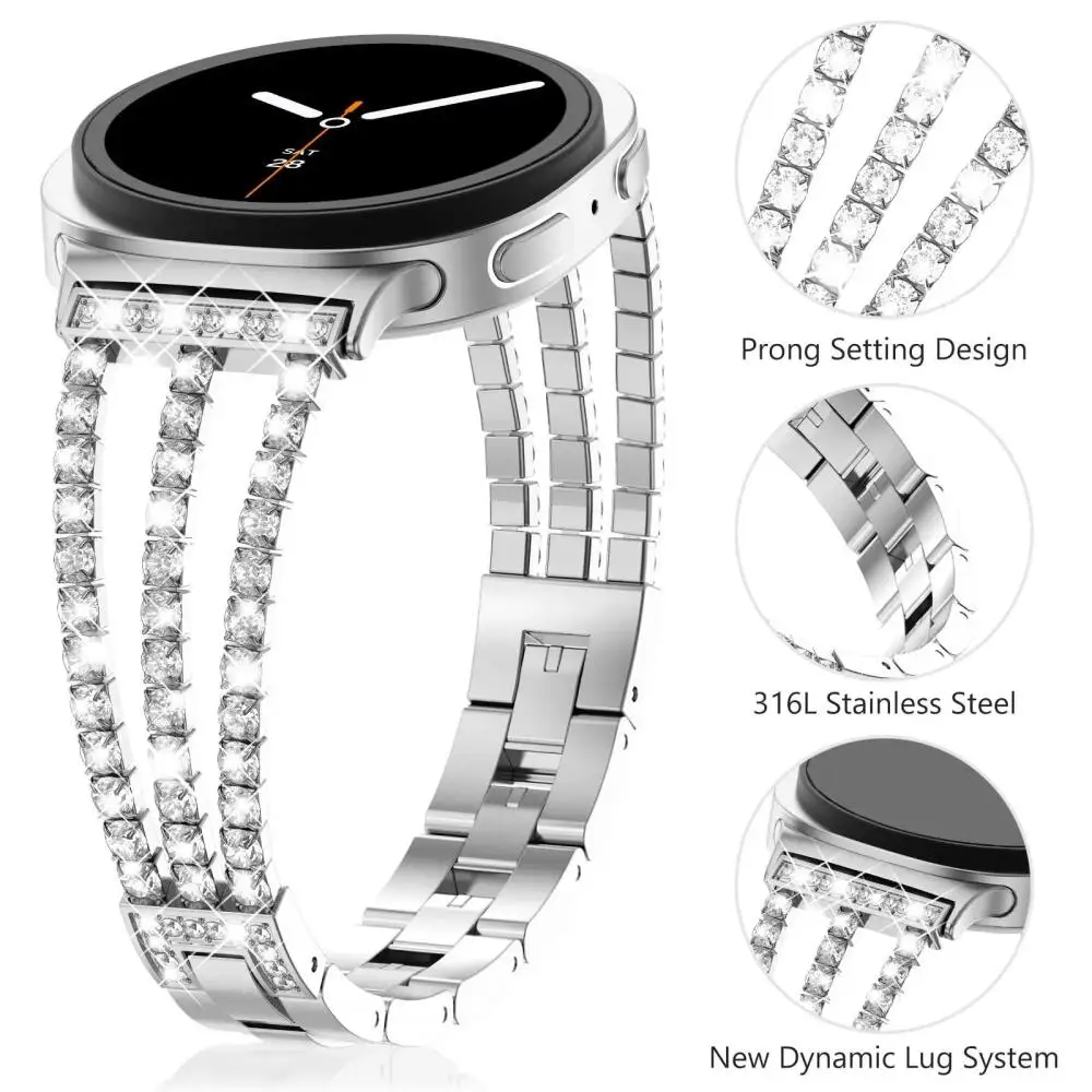 Elmas Kayış Samsung Galaxy İzl - Luxury Watch Galaxy incelemesi ve fiyatı