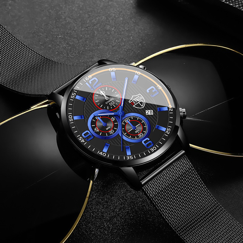 Lüks Erkek Kuvars Kol Saati, S - Luxury Watch All Black incelemesi ve fiyatı
