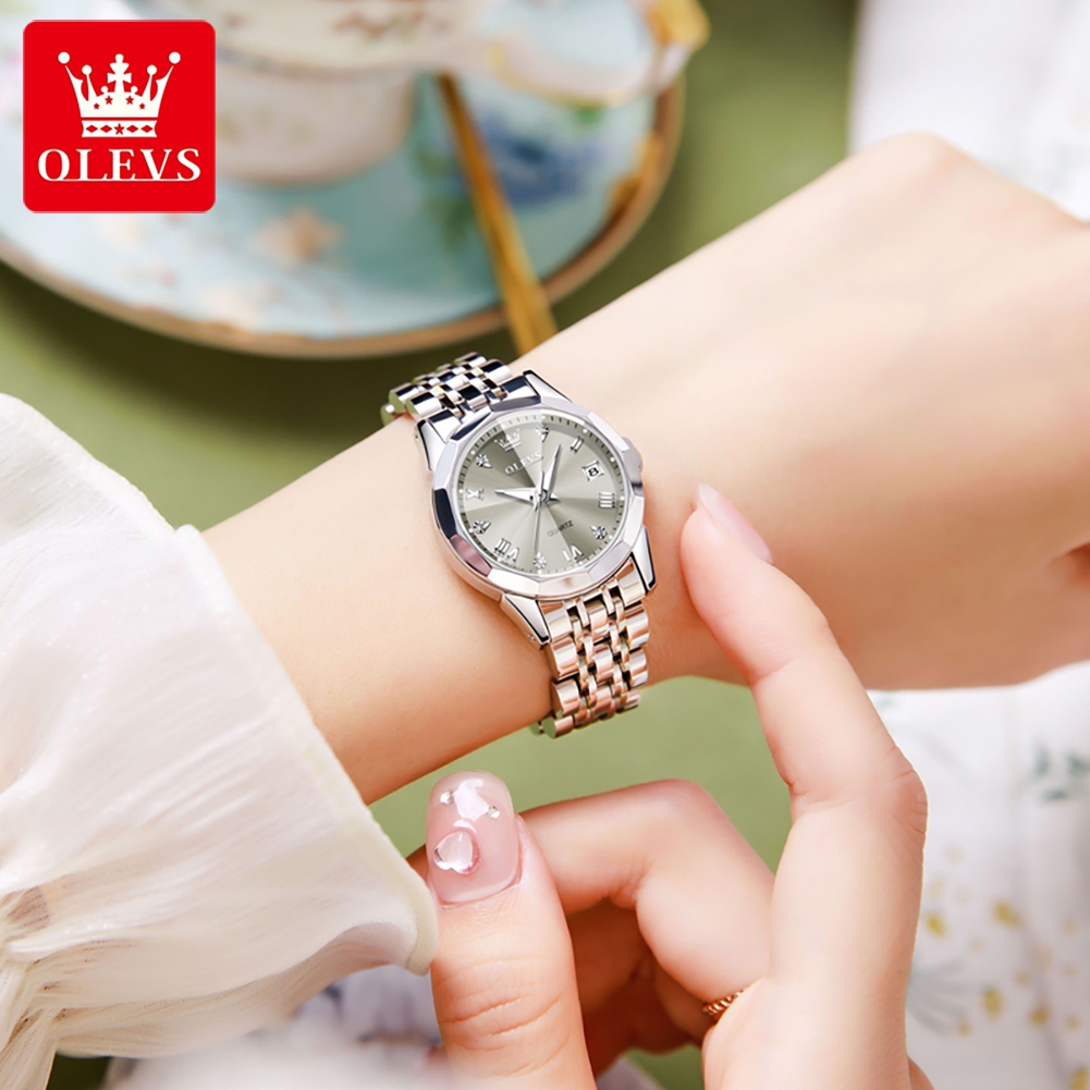 OLEVS İzle Kadınlar Lüks İzle  - Luxury Watch Face incelemesi ve fiyatı