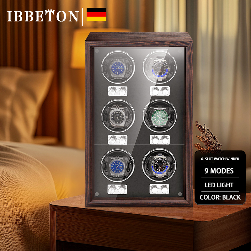 IBBETON Lüks Marka Ahşap saat  - Luxury Watch All Black incelemesi ve fiyatı