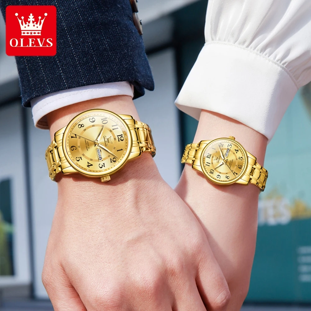 OLEVS 2891 Orijinal Kuvars Çif - Luxury Watch Gift For Her incelemesi ve fiyatı