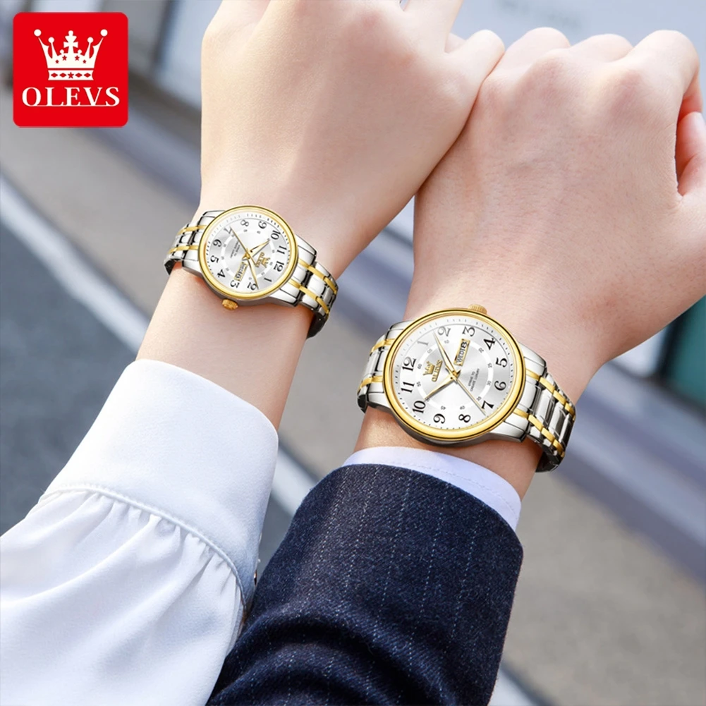 OLEVS 2891 Orijinal Kuvars Çif - Luxury Watch Gift For Her incelemesi ve fiyatı