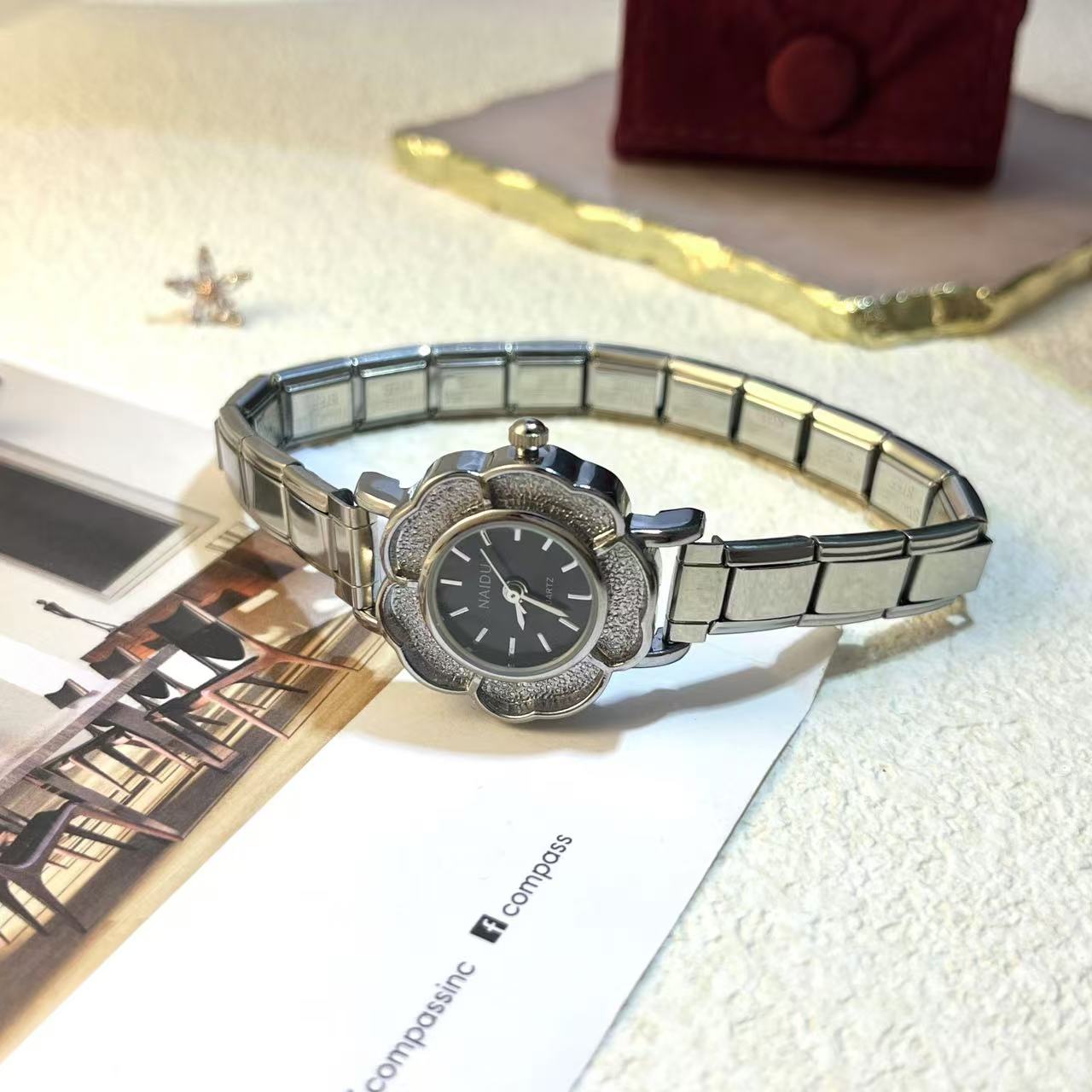Kadın Kuvars Saatler Zirkonya  - Luxury Watch Gift For Her incelemesi ve fiyatı