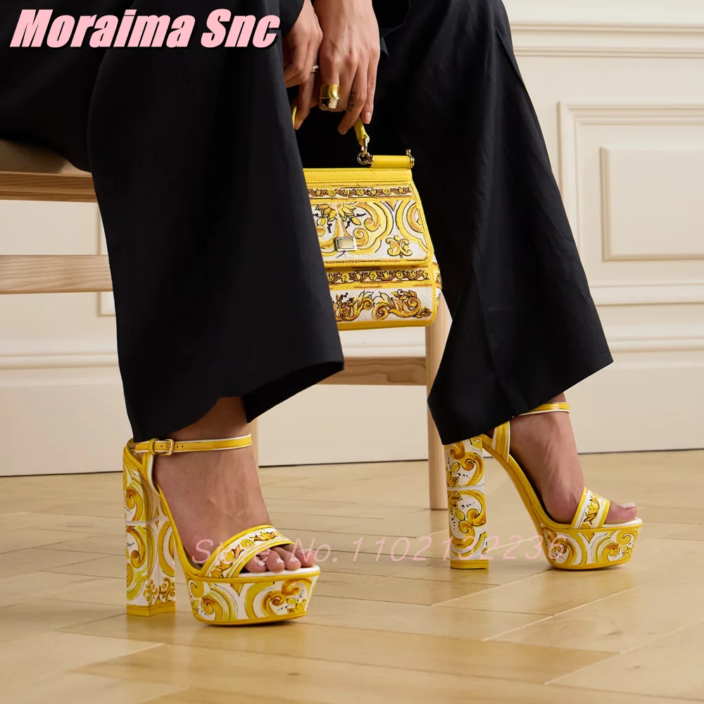 Lüks Baskılı platform sandalet - Luxury Watch For Girls incelemesi ve fiyatı