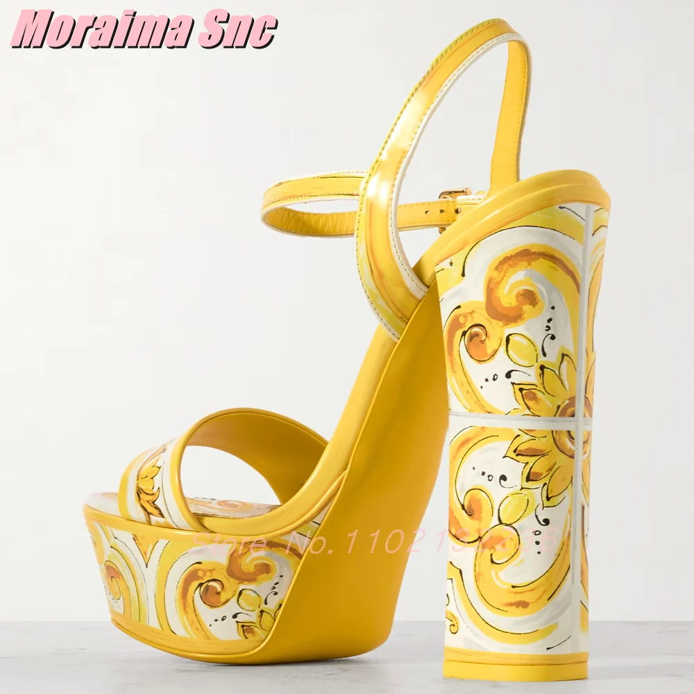 Lüks Baskılı platform sandalet - Luxury Watch For Girls incelemesi ve fiyatı